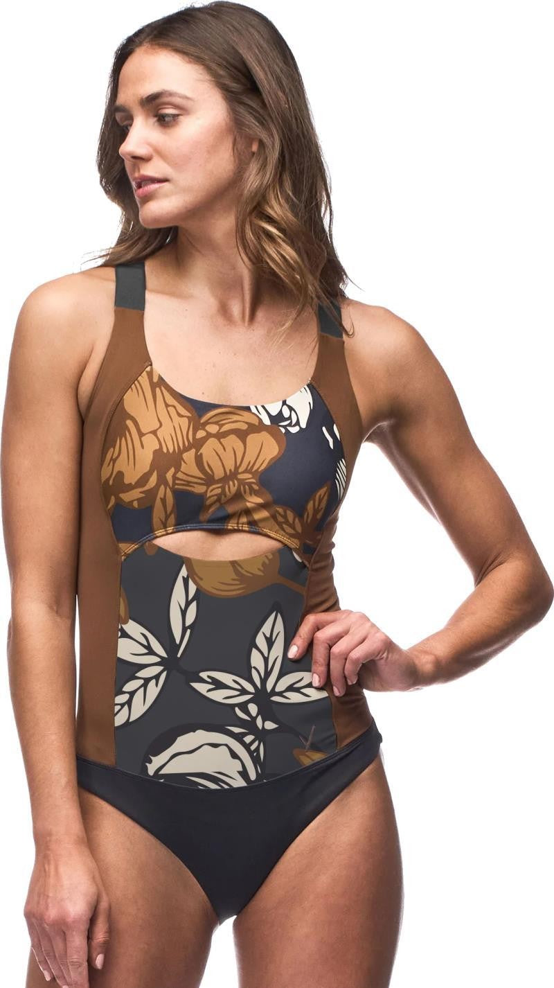 Delfino II Swim Suit - Womens - hematite cb pe 1