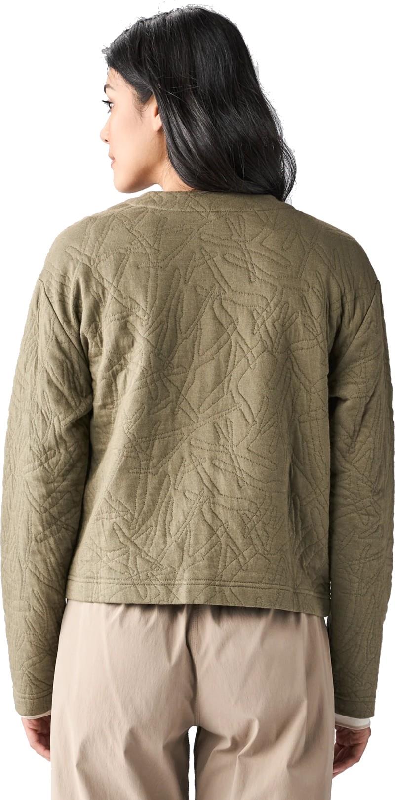 Desen Cardigan - Womens - deep moss 1