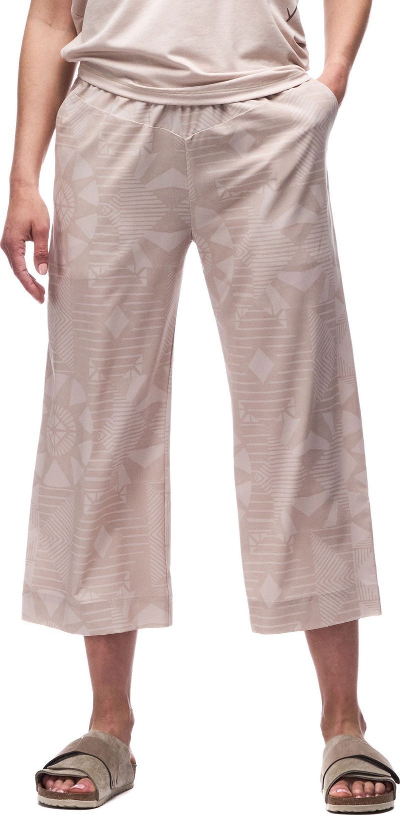 Epesi II Pants - Womens - beach slate print 1