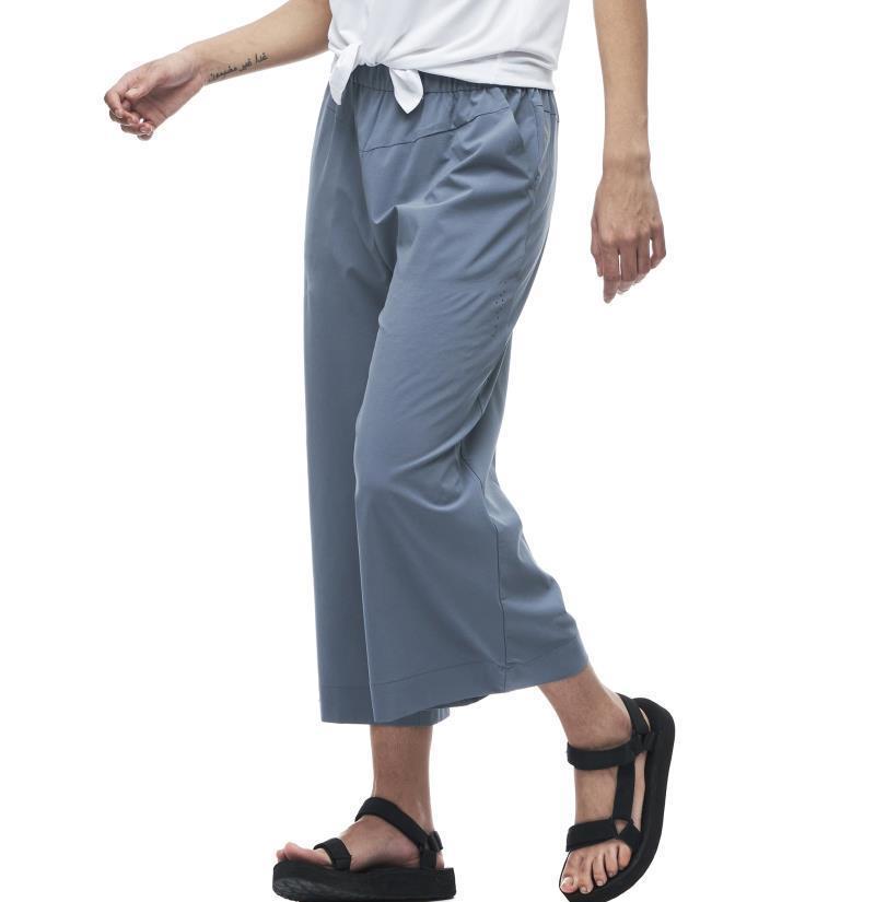 Epesi Light Woven Wide Leg Pants - Womens - Prussian 2