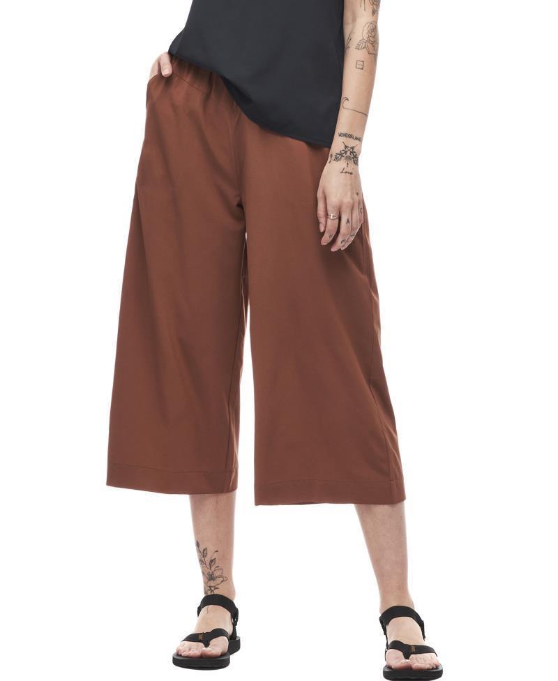 Epesi Light Woven Wide Leg Pants - Womens - Tortoise 1