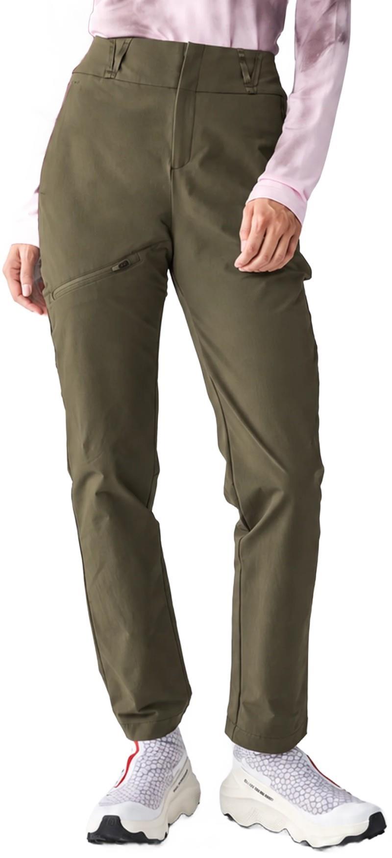 Escalon Brushed Pants - Womens - deep moss 1