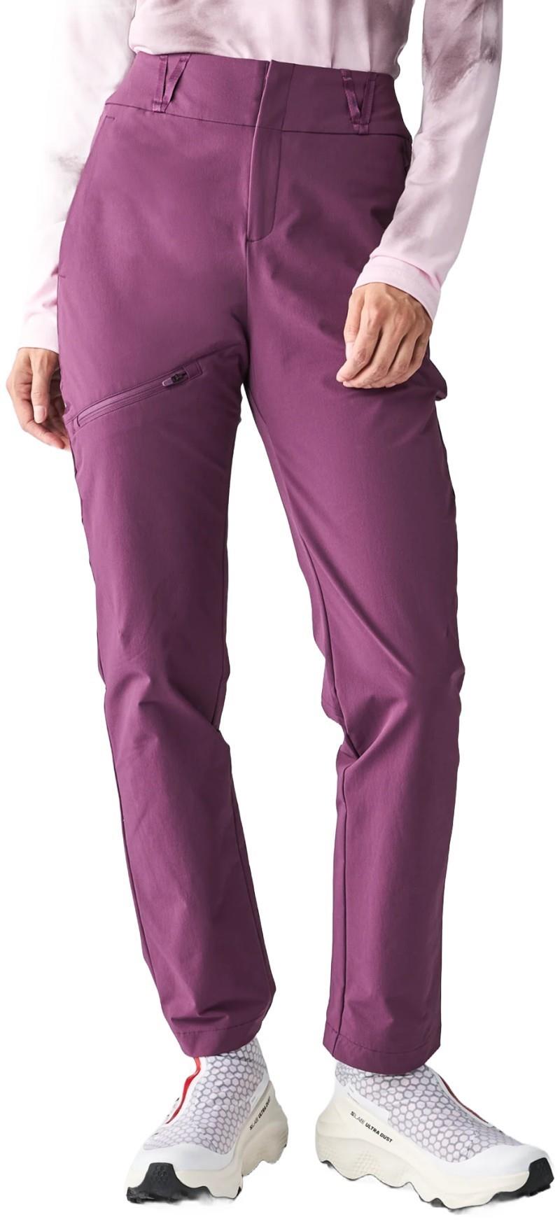 Escalon Brushed Pants - Womens - elderberry 1