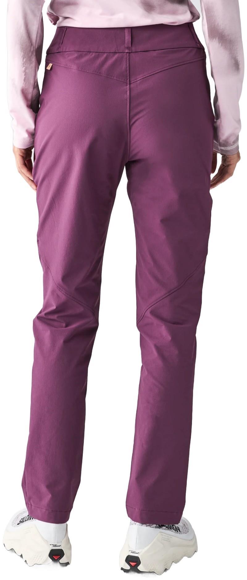 Escalon Brushed Pants - Womens - elderberry 1