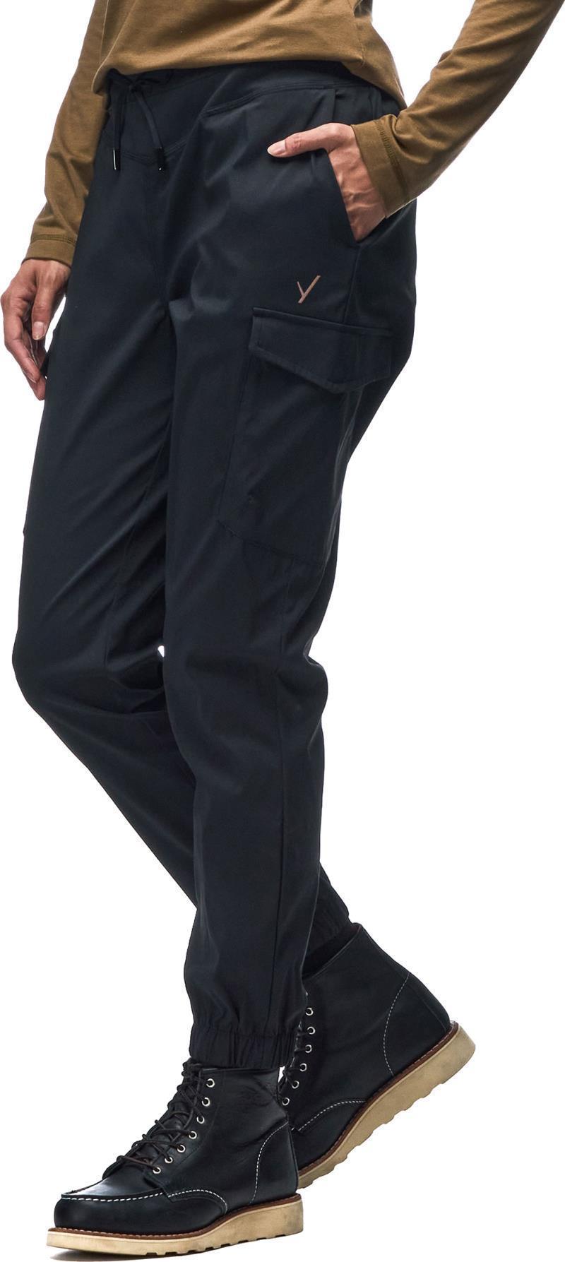 Estirada HV Slim Cargo Pants - Womens - Black 2