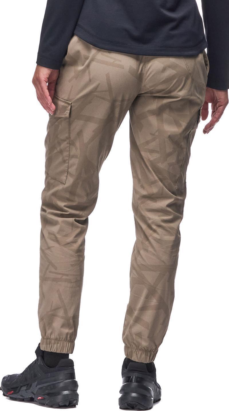 Estirada HV Slim Cargo Pants - Womens - Driftwood Y Print 3