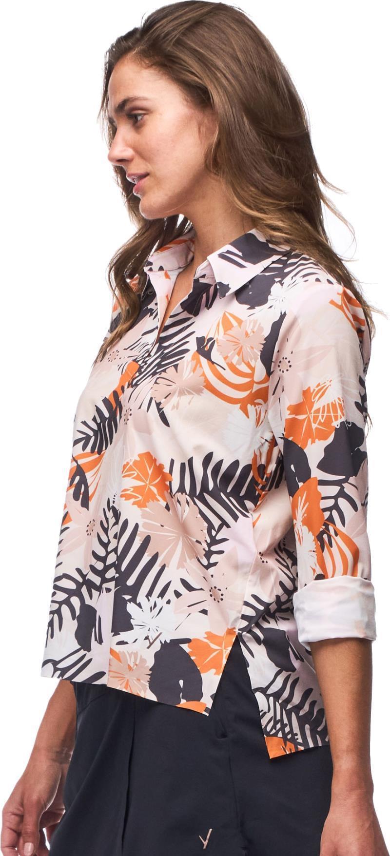 FrIVola Light LS Shirt - Womens - Clementine Botanical Print 2