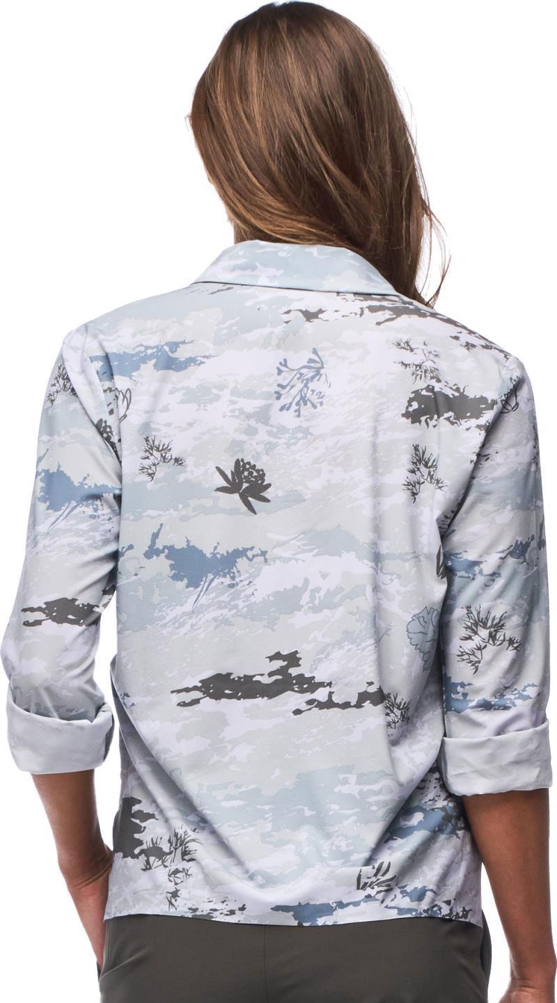 FrIVola Light LS Shirt - Womens - Pond Water Print 3