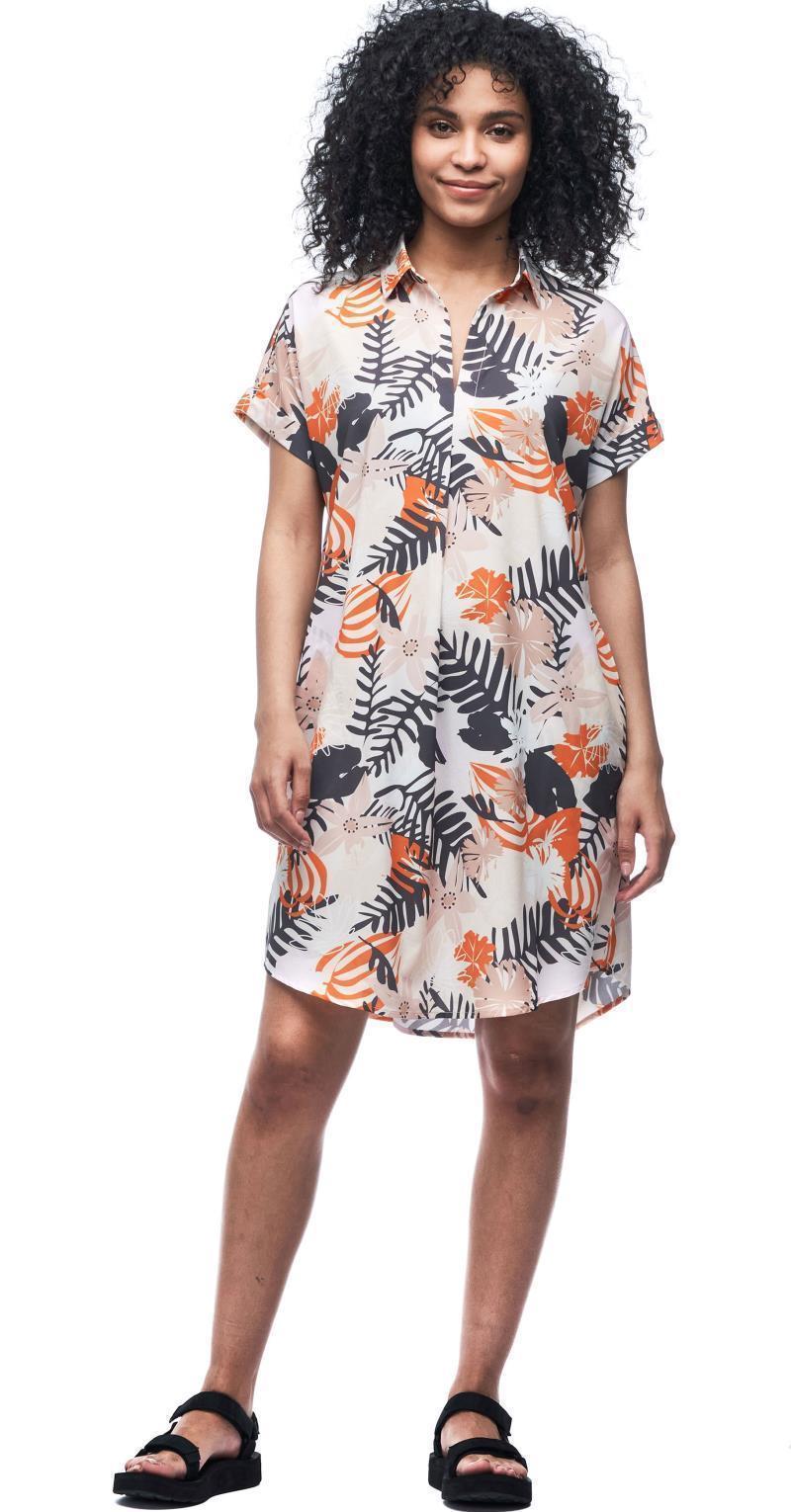 Frivol Dress - clementine botanical print 1
