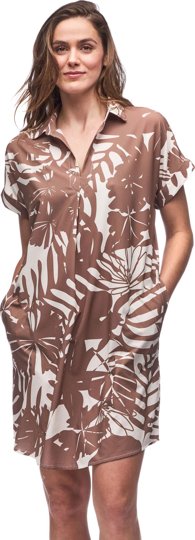 Frivol Dress - mousse botanical print 1