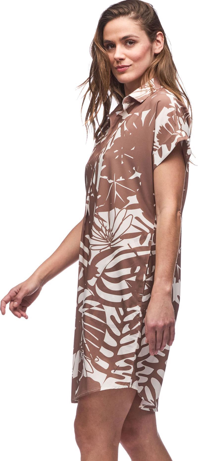 Frivol Dress - mousse botanical print 1