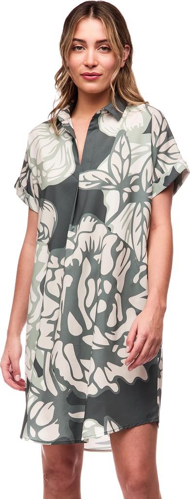 Frivol Dress - nephrite piwonia print 1