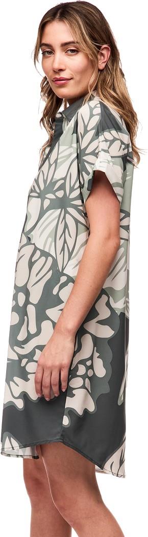 Frivol Dress - nephrite piwonia print 1
