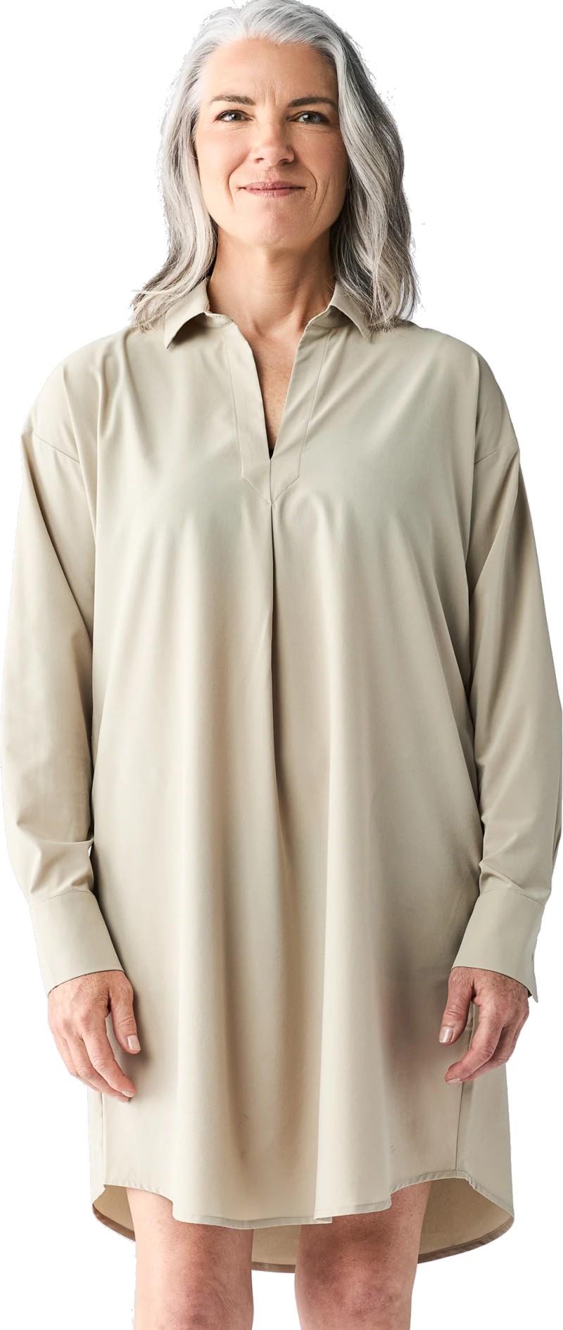 Frivol LS Dress II - Womens - dune 1