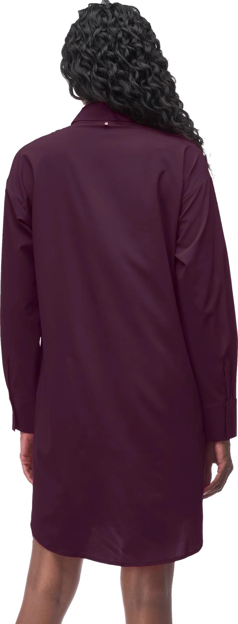 Frivol LS Dress II - Womens - elderberry 1