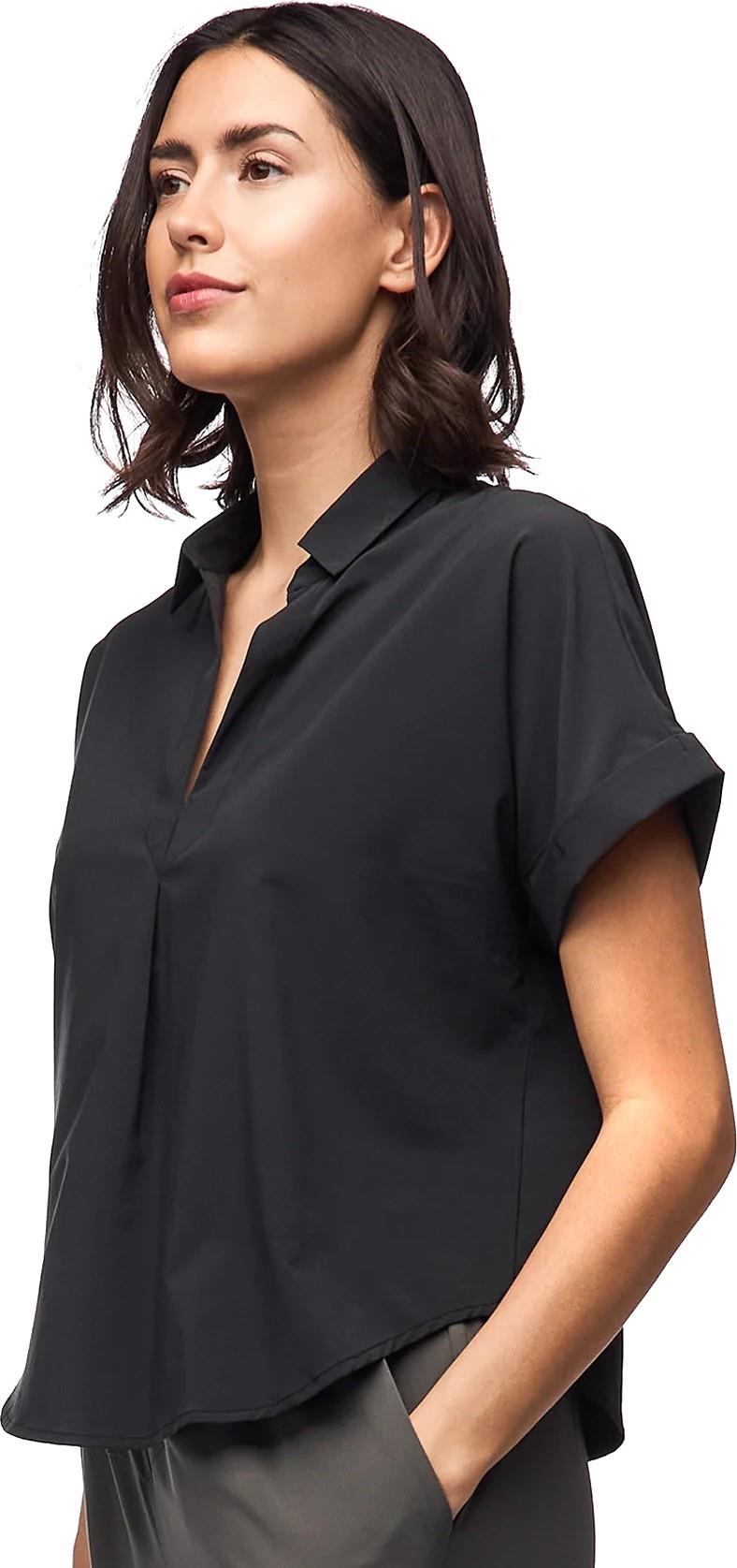 Frivol Shirt Top - Womens - black 1