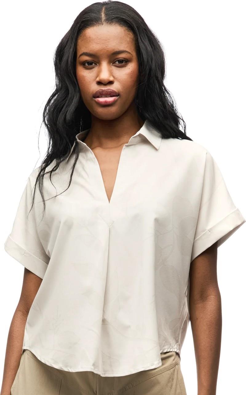 Frivol Shirt Top - Womens - cloud rock bloom print 1