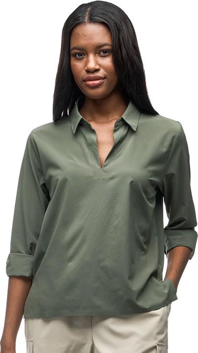 Frivola LS Shirt - Womens - deep moss 1