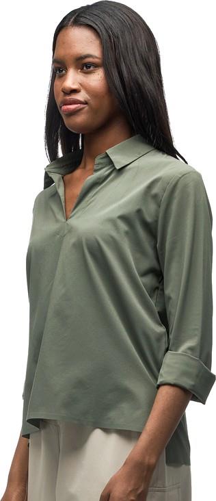 Frivola LS Shirt - Womens - deep moss 1