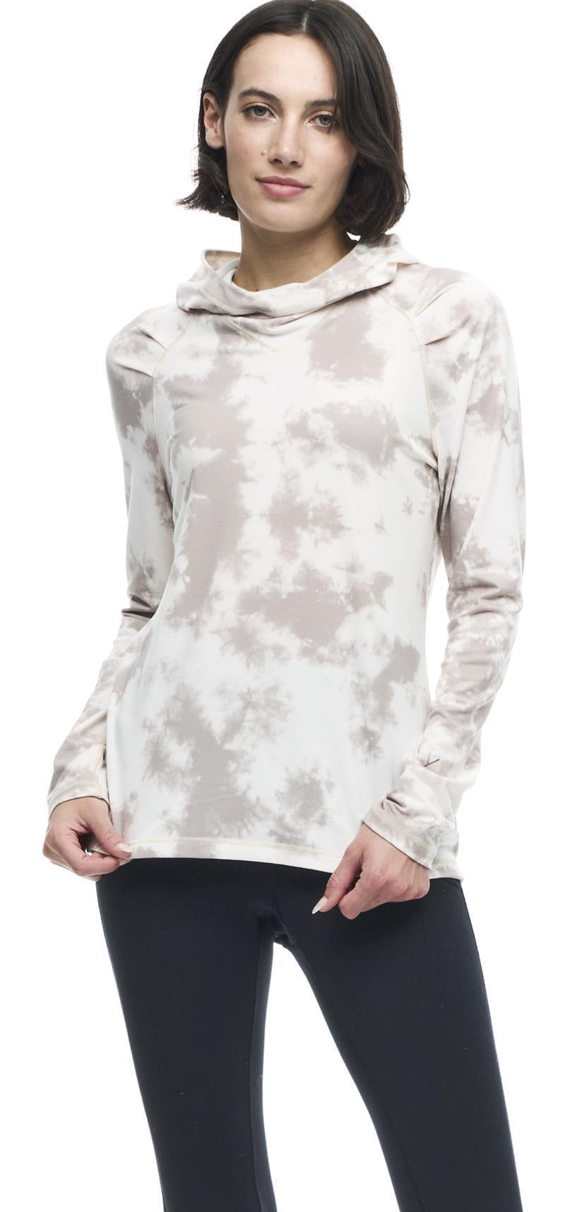 Fusta LS Hooded Shirt - Womens - Ecume Tie Dye 2
