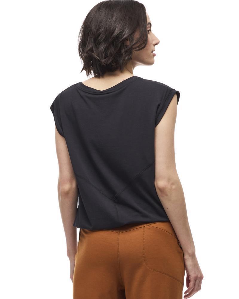 Goma Sleeveless Shirt - Womens - Black 2