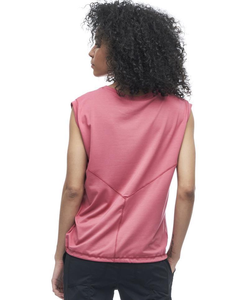 Goma Sleeveless Shirt - Womens - Peony 2