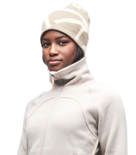 Gorro Beanie - Womens - Flax Branch Print 1