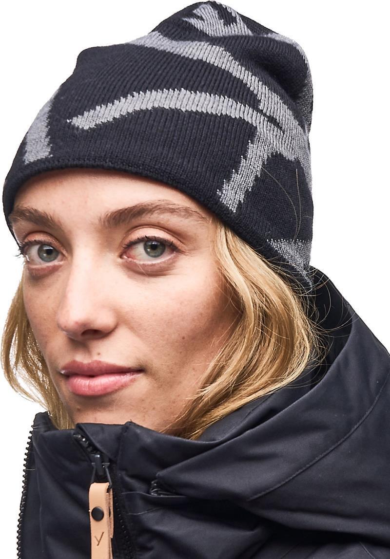 Gorro Beanie - Womens - black branch print 1