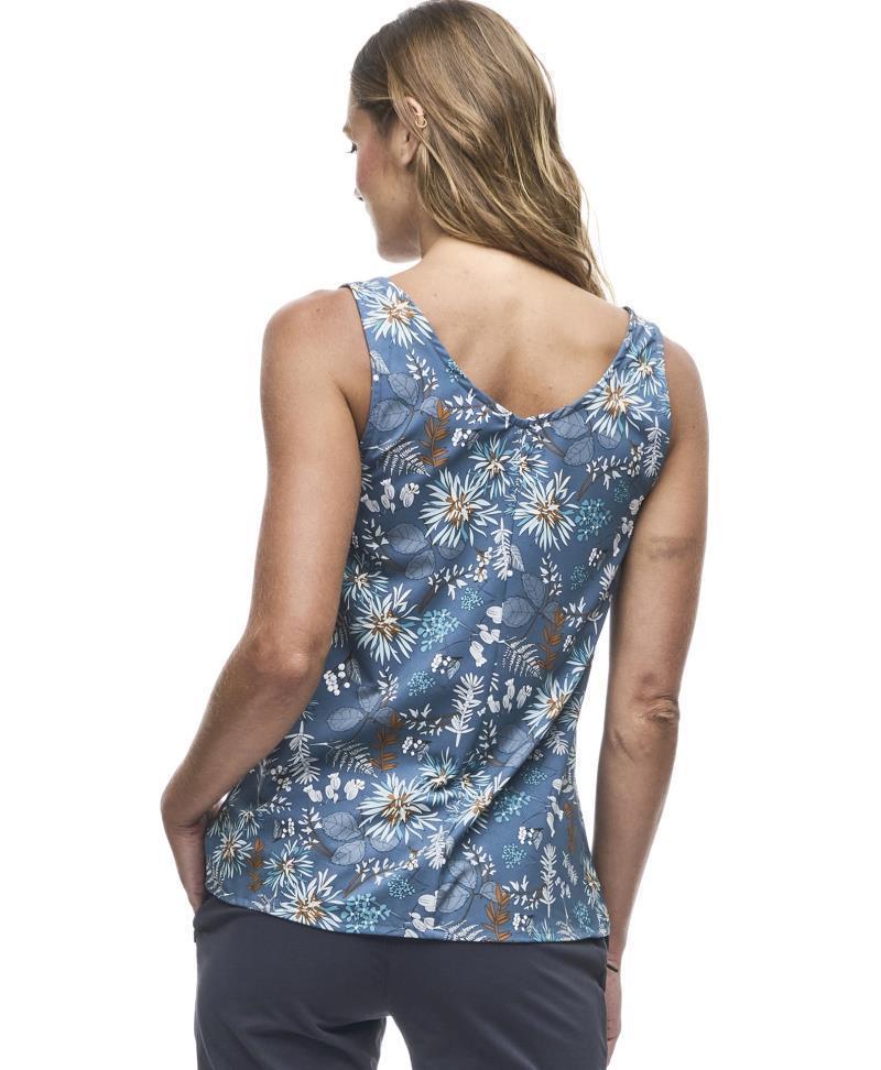 Halka II Tank - Womens - Botanical Deep Sea Print 3