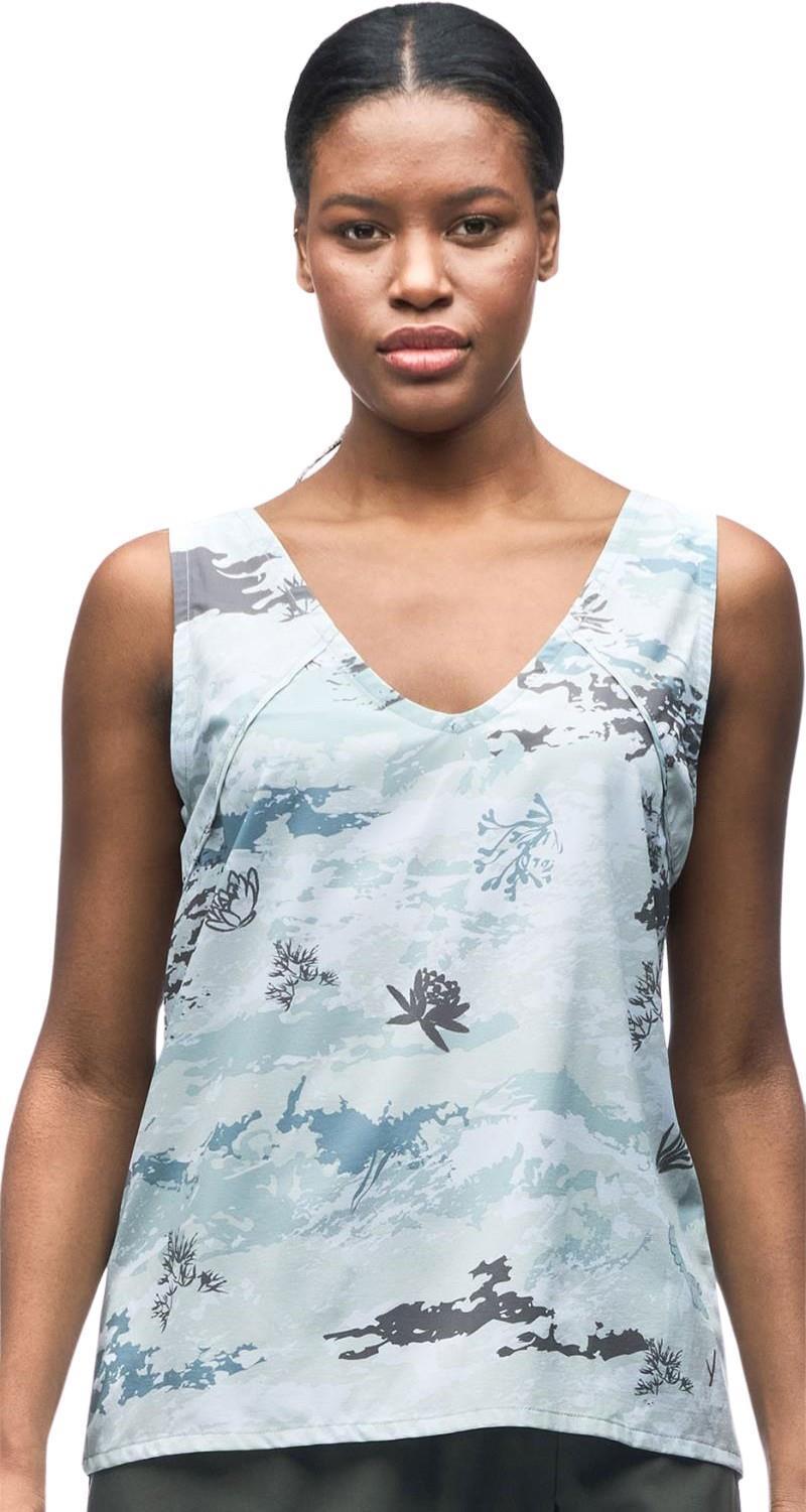 Halka II Tank - Womens - Pond Water Print 1