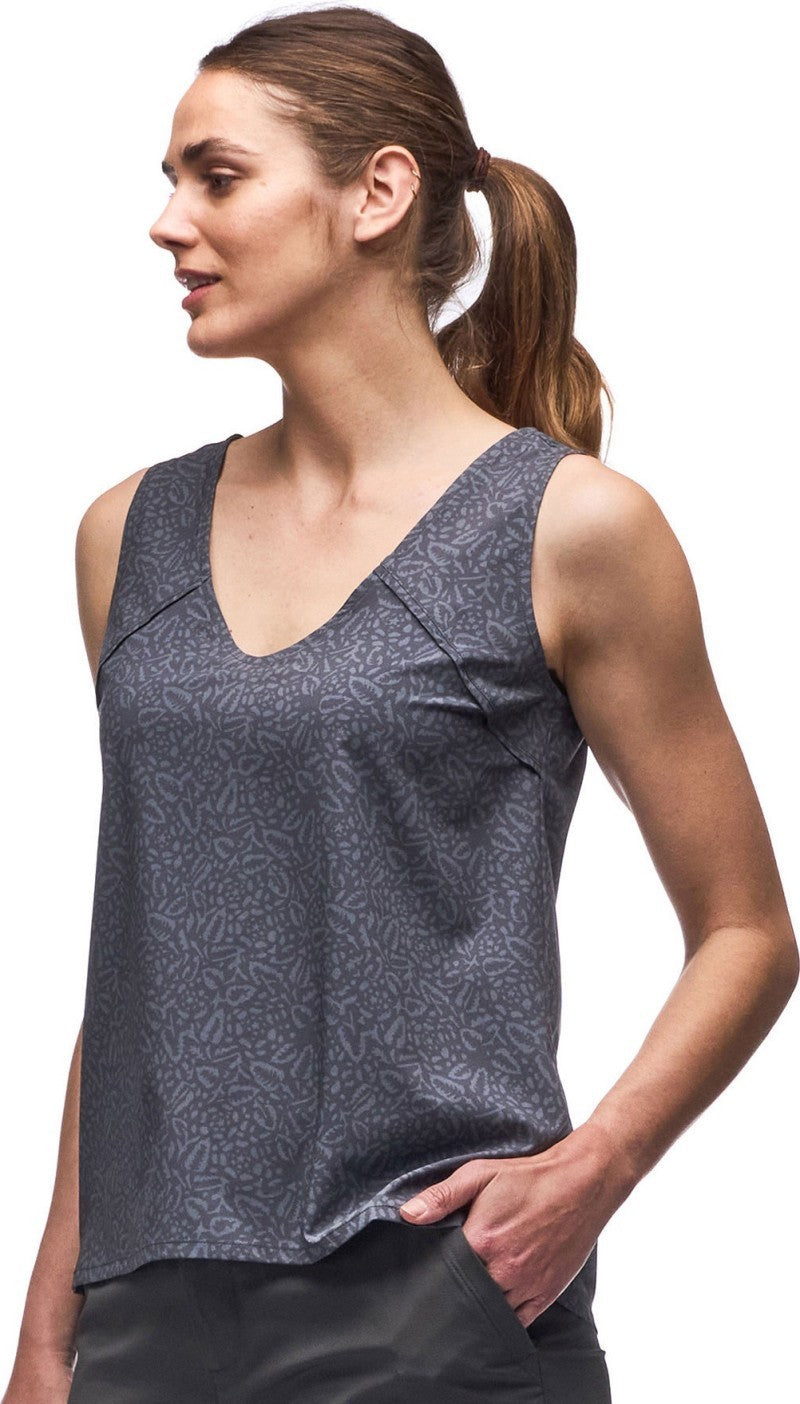 Halka II Tank - Womens - thyme foliage print 1