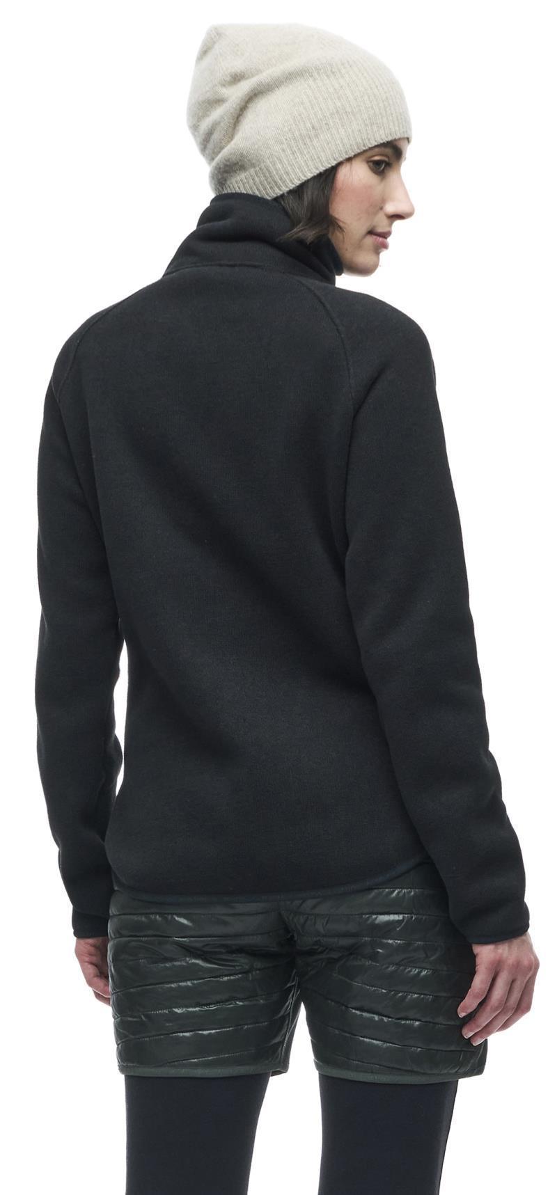 Hiti Half Zip Pullover - Womens - Black 2