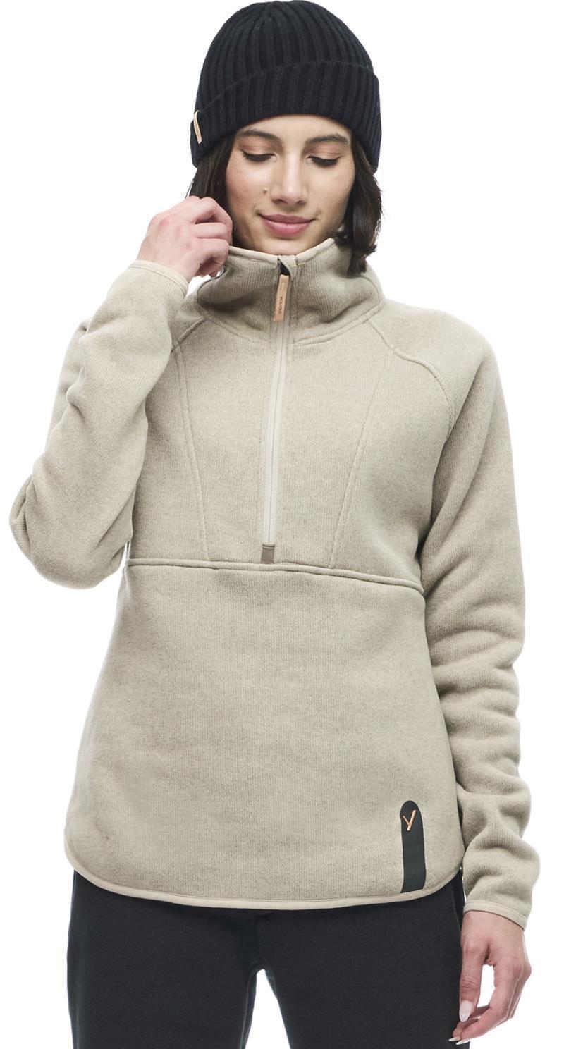 Hiti Half Zip Pullover - Womens - Cord 2