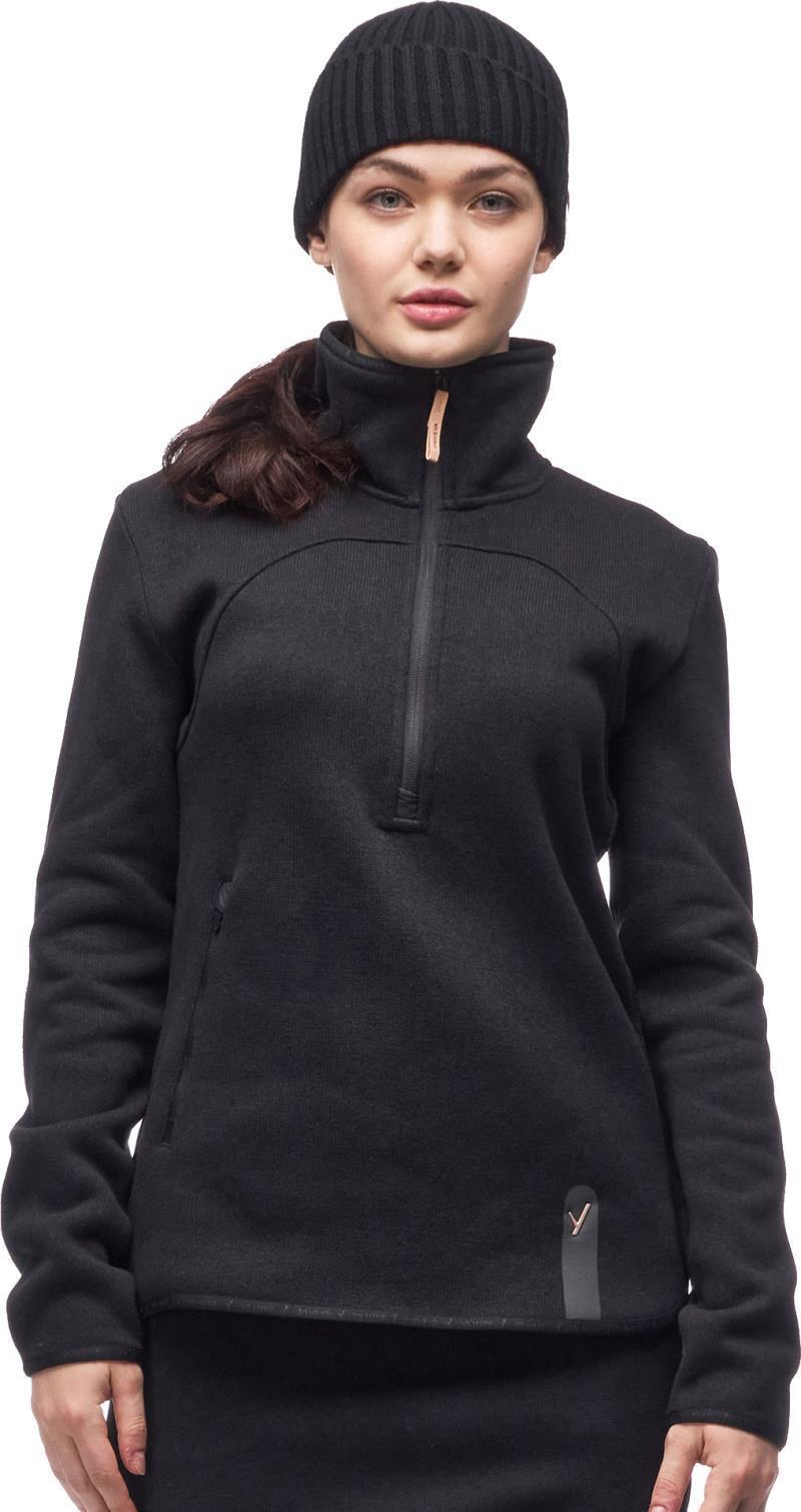 Hiti III Fleece Half Zip - Womens - black 1
