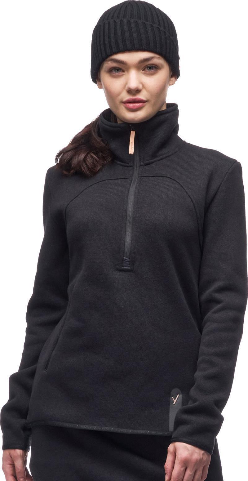 Hiti III Fleece Half Zip - Womens - black 1