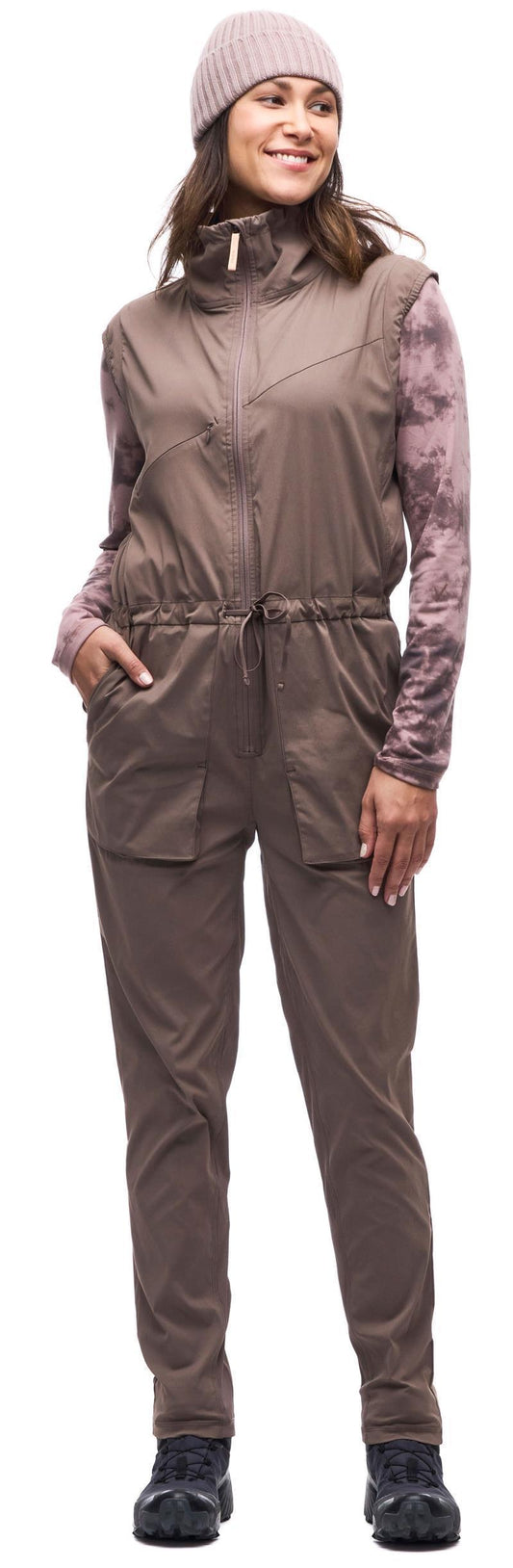Iris II Jumpsuit - Womens - Peppercorn 1