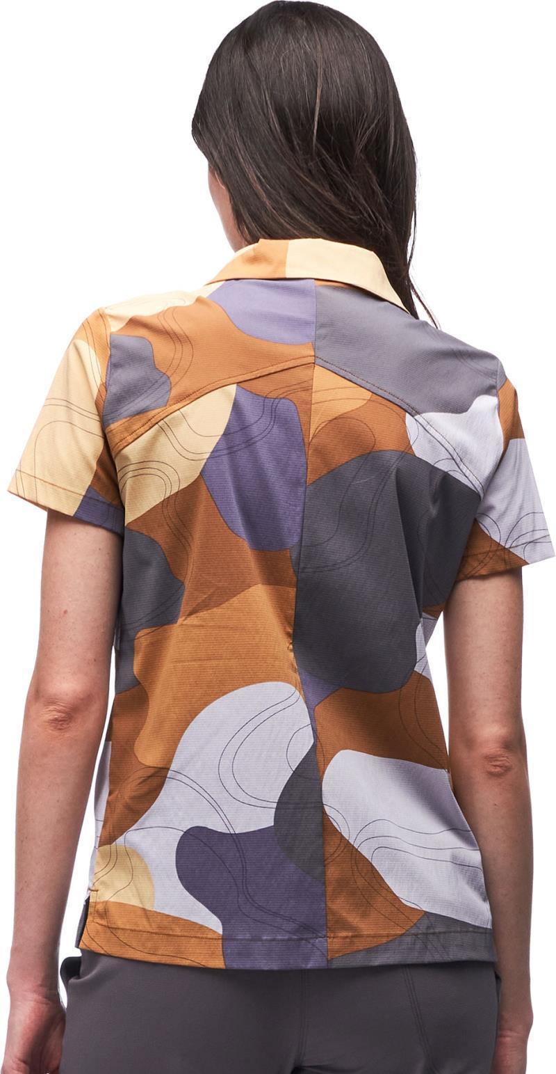 Jazda III SS Shirt - Womens - Fig Rock Print 3