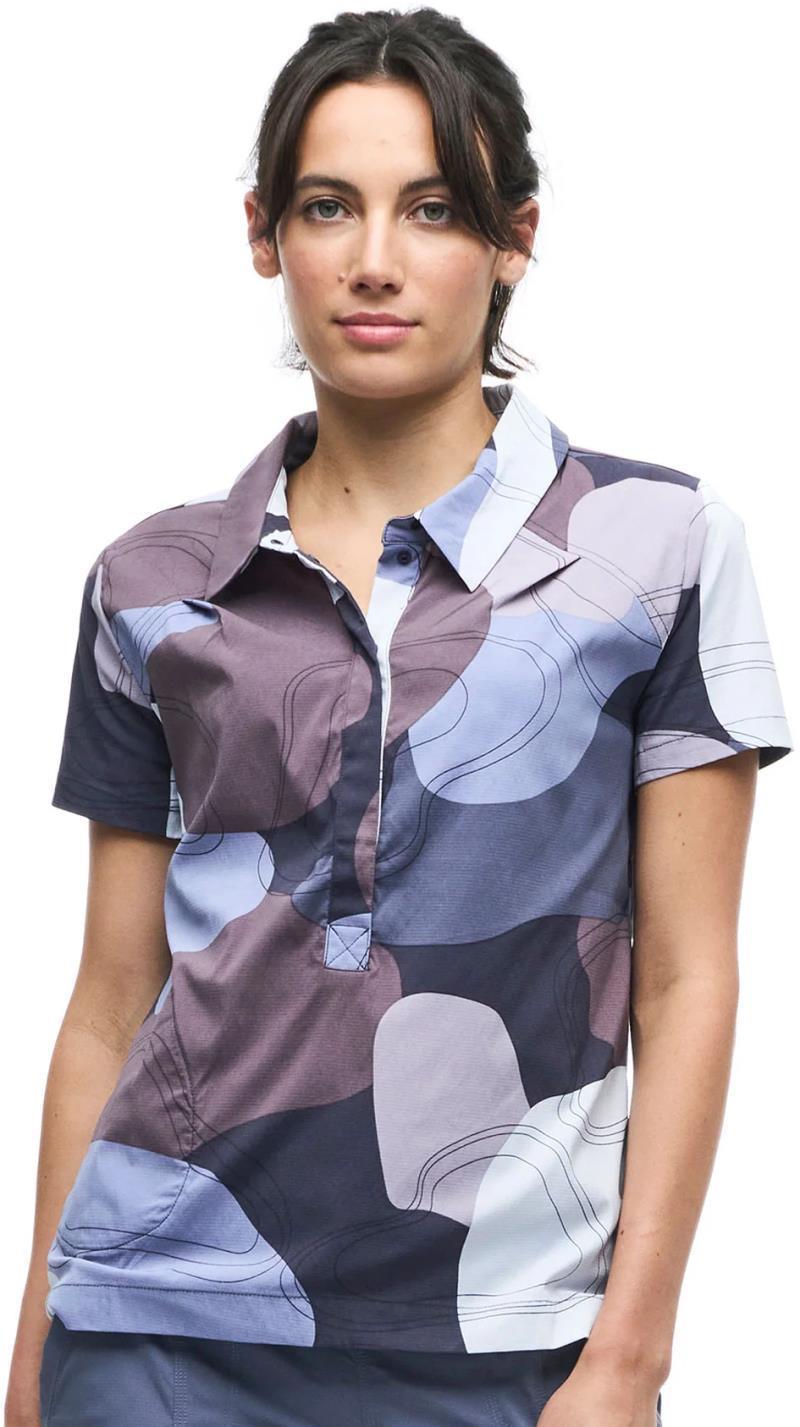 Jazda III SS Shirt - Womens - Odyssey Topo Print 1