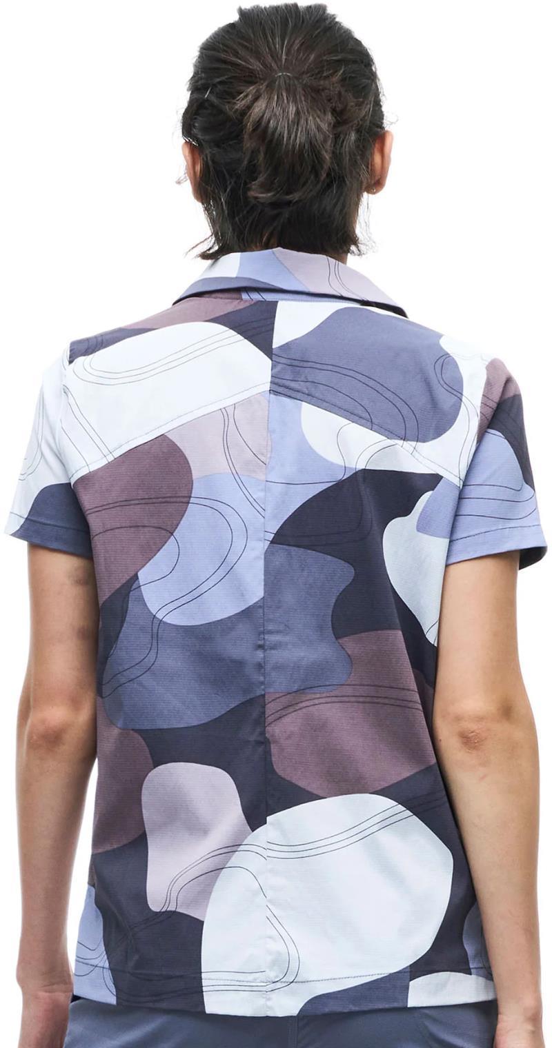Jazda III SS Shirt - Womens - Odyssey Topo Print 2