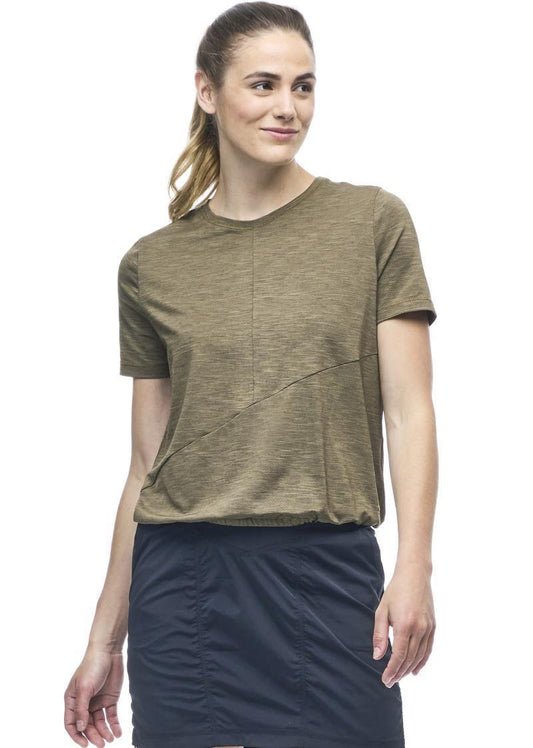 Kanso SS Shirt - Womens - Dark Topaz 1