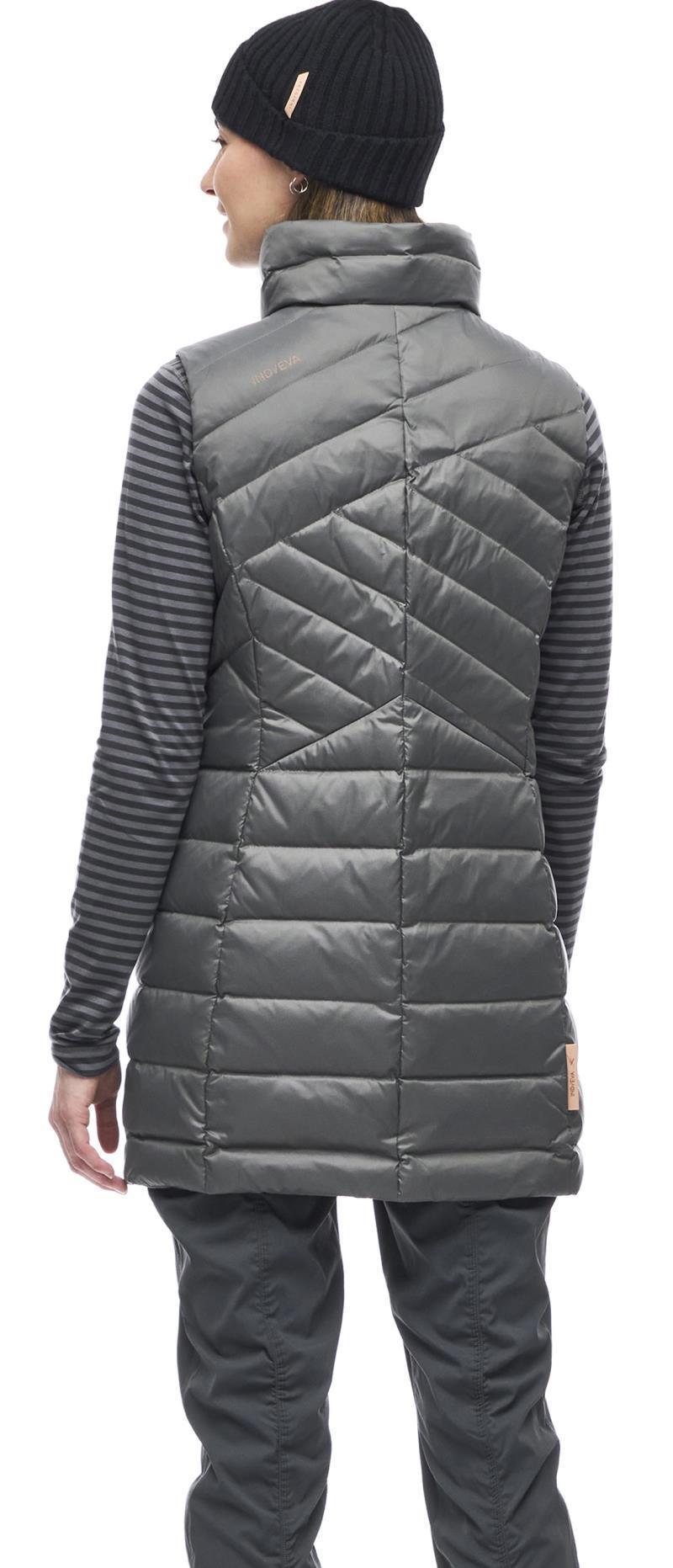 Kapa Long Vest Jacket - Womens - Ivy 3