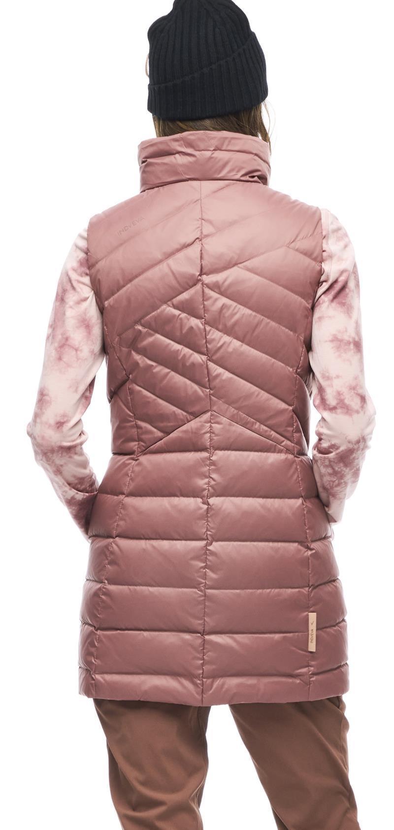 Kapa Long Vest Jacket - Womens - Redrose 3