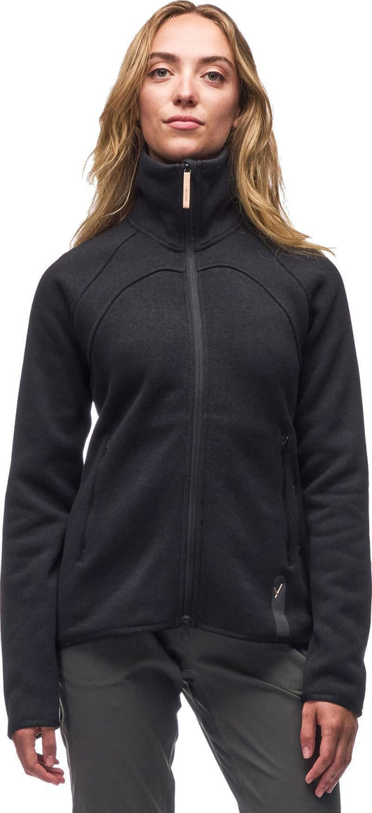 Kaula IV Fleece Full Zip - Womens - black 1