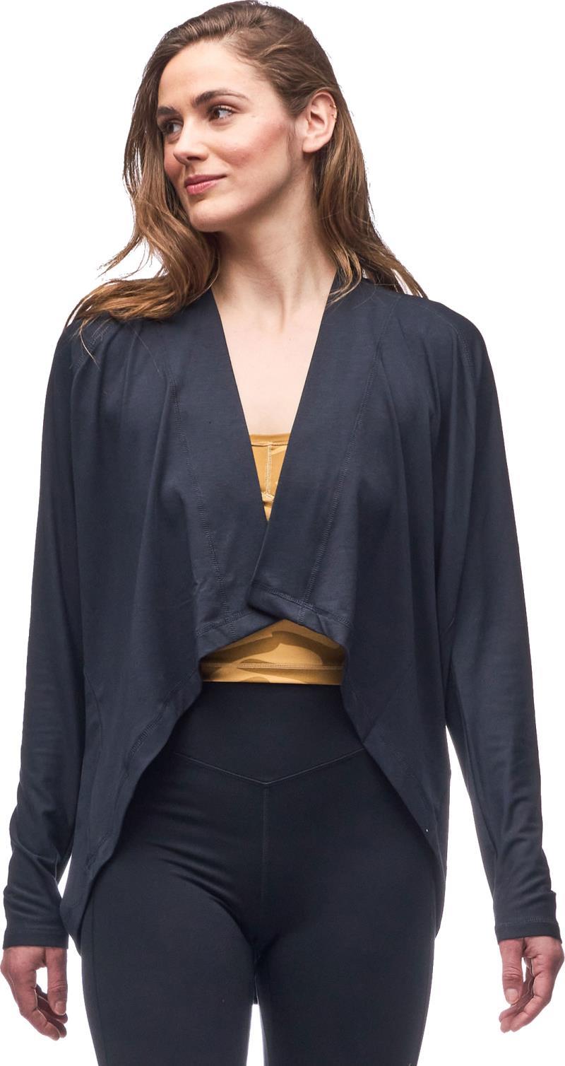 Khadi Cardigan - Womens - Black 1