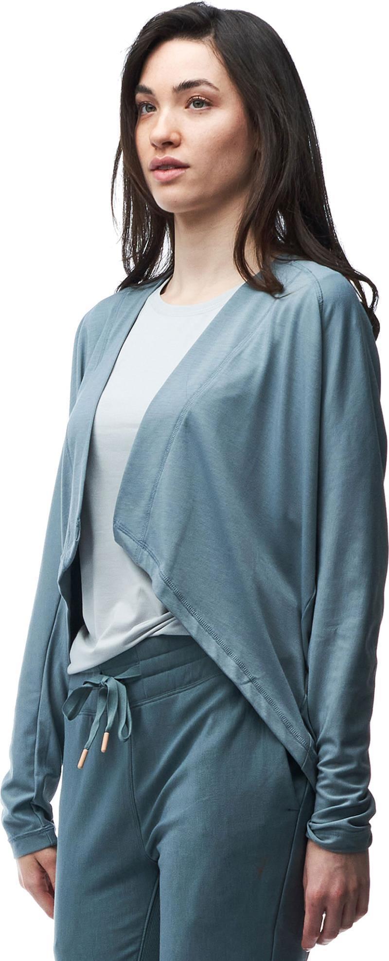 Khadi Cardigan - Womens - Pond 2