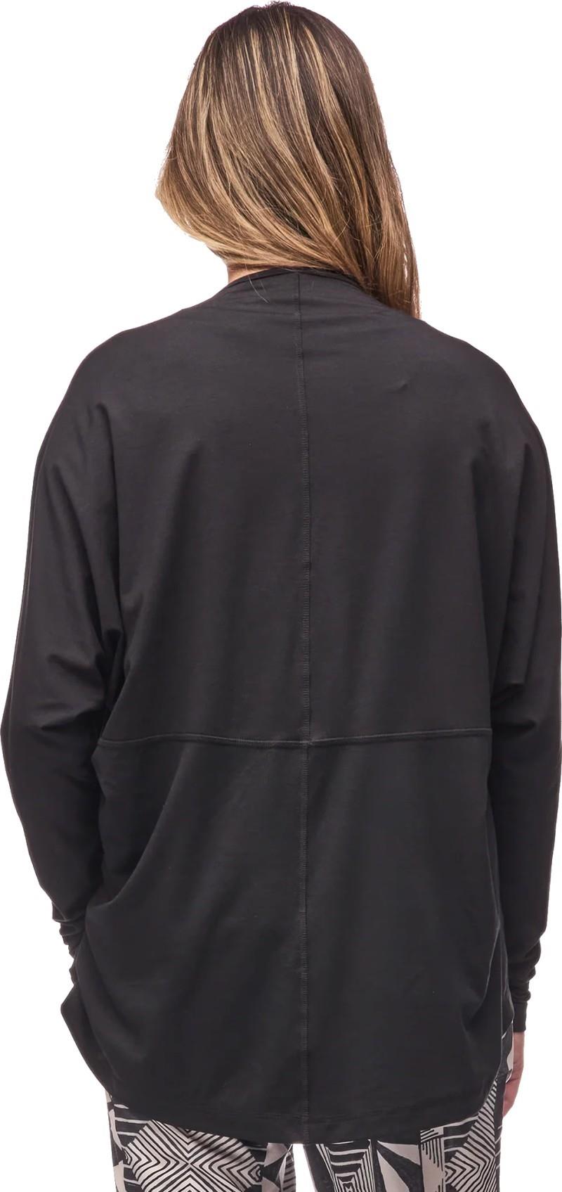 Khadi Cardigan - Womens - black 1