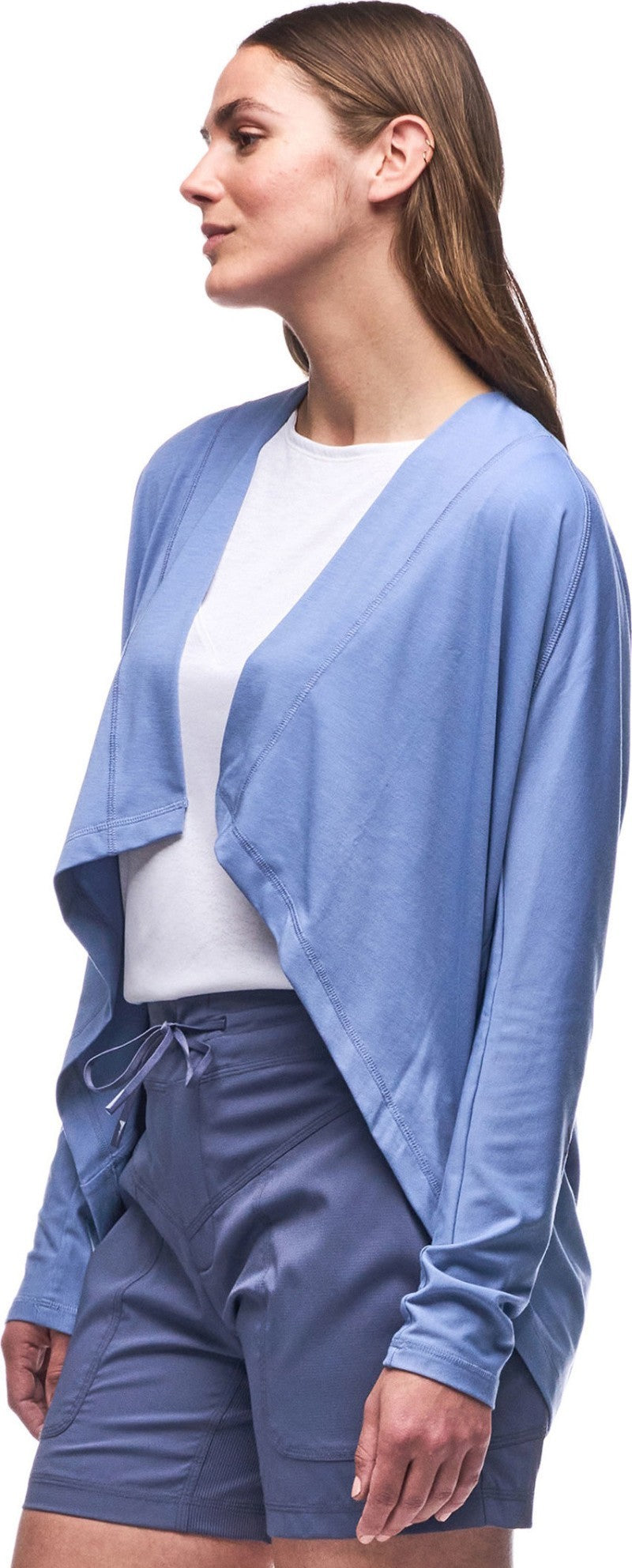 Khadi Cardigan - Womens - coast blue 1
