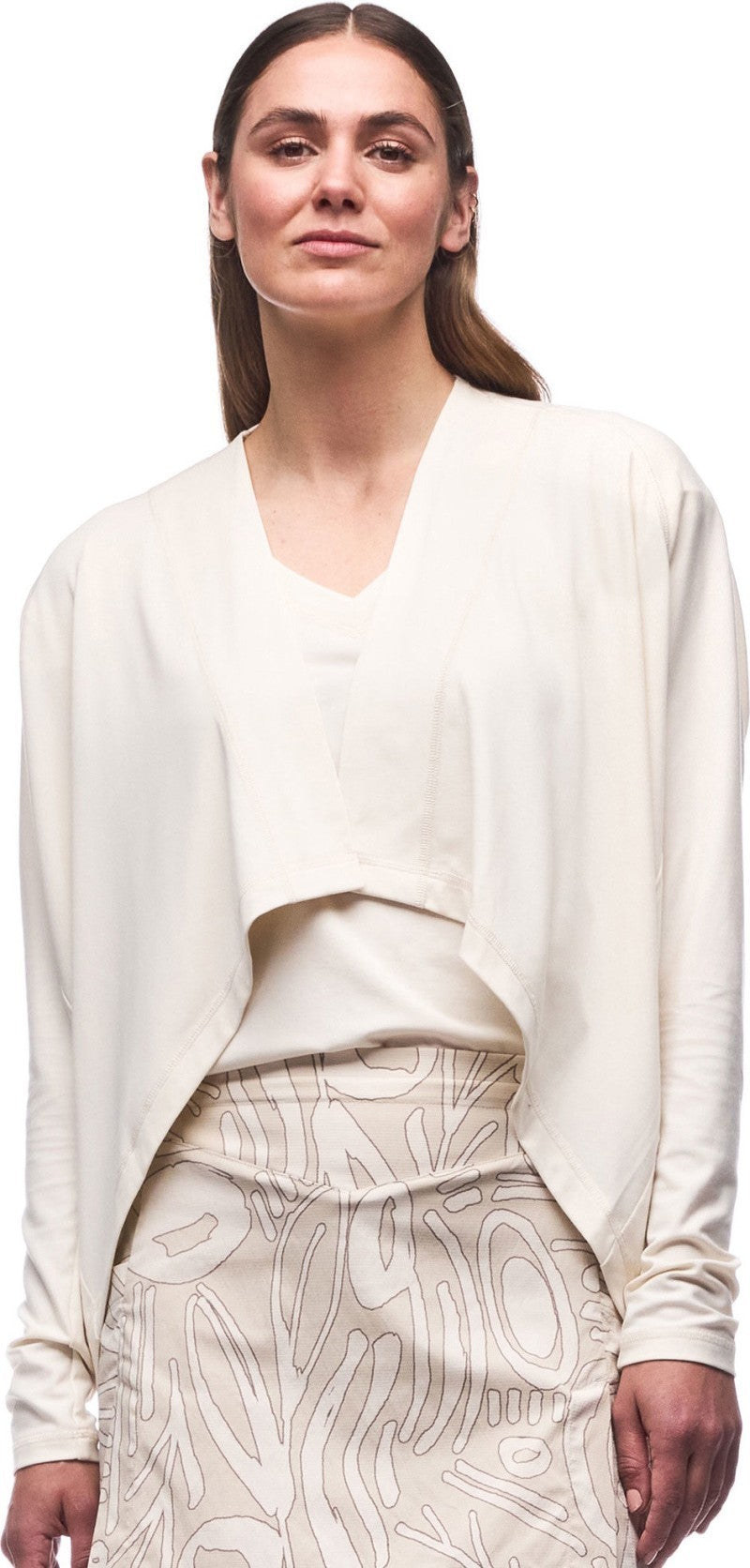 Khadi Cardigan - Womens - sea froth 1