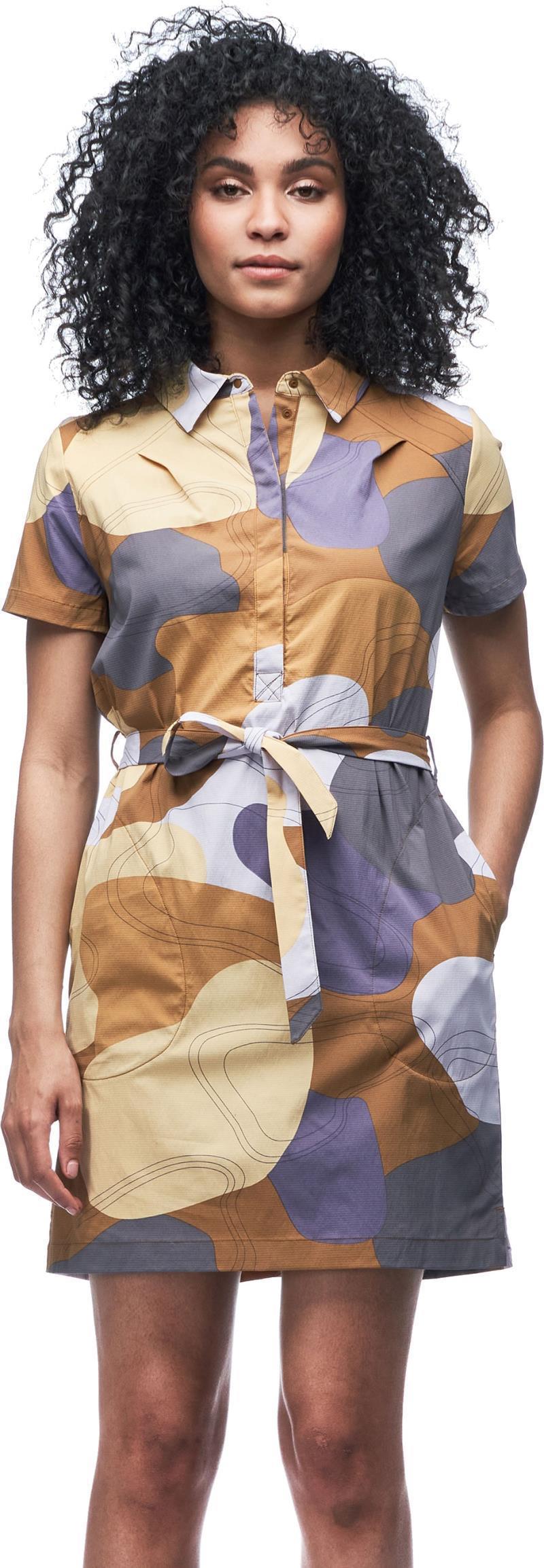 Kilim III Dress - Fig Rock Print 1