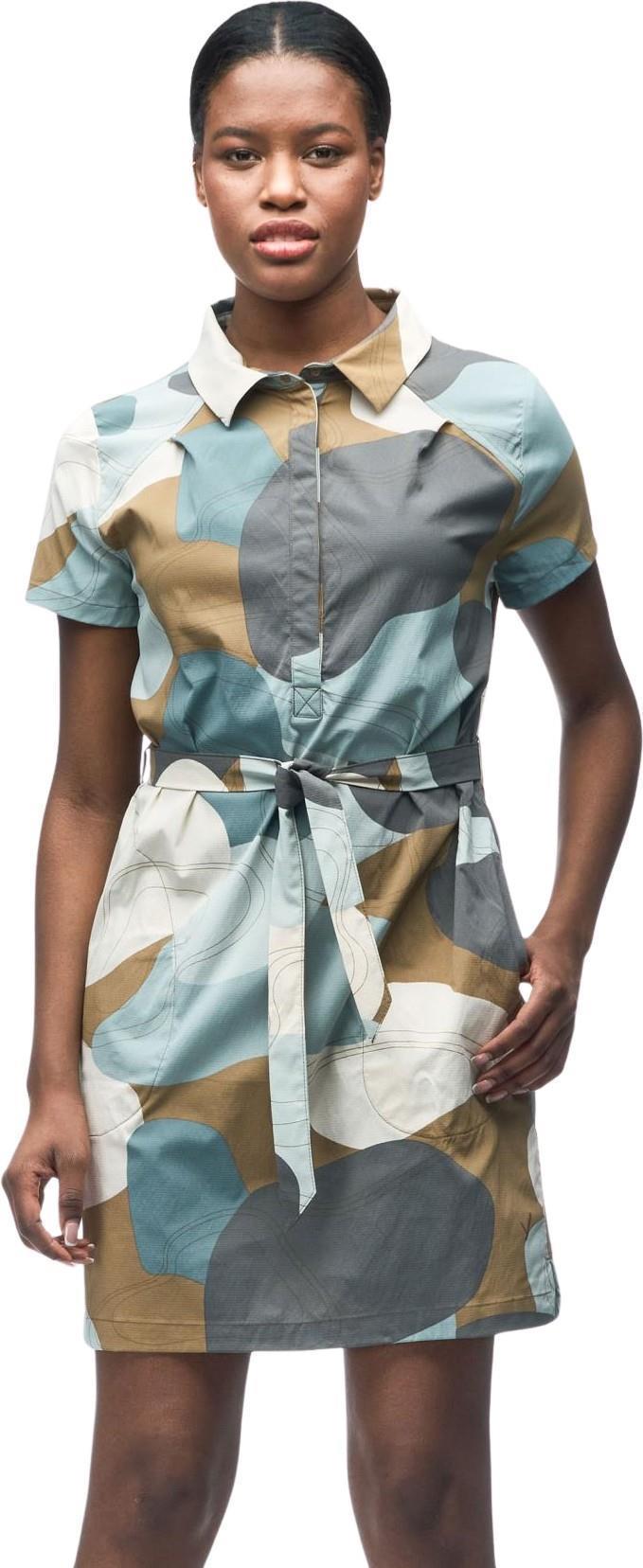 Kilim III Dress - Raindrop Rock Print 1